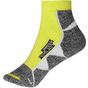 James&Nicholson Sport Sneaker Socks bright_yellow/white