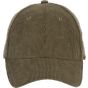 K-up Casquette en velours - 6 panneaux dark_olive