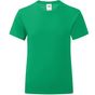fruit of the loom Girls Iconic 150 T vert_kelly