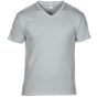 Anvil Anvil featherweight v-neck tee - silver - M