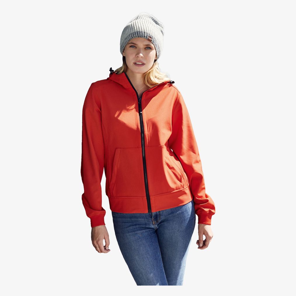 Ladies´ Hooded Softshell Jacket James&Nicholson