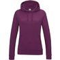 AWDis Just Hoods Women's College Hoodie plum