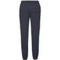 fruit of the loom Classic elasticated Cuff Jog Pants bleu_marine