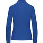 kariban Polo manches longues femme light_royal_blue