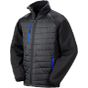 Result Compass Padded Softshell Jacket black/royal