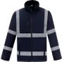 Yoko Veste softshell haute visibilité navy