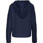 kariban Sweat-shirt capuche Lounge bio femme navy