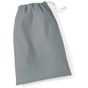 Westford Mill Sac à cordelette en coton pure_grey