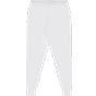 Bella Unisex sponge fleece jogger sweatpants white