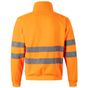 Velilla Sweat col zippé haute visibilité fluo_orange