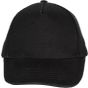 K-up Casquette enfant avec sandwich contrasté - 5 panneaux black