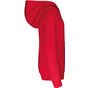 Kariban Sweat-shirt capuche contrastée enfant red/white