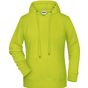 James&Nicholson Ladies´ Hoody acid_yellow