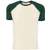 Next level apparel Cotton Raglan T-Shirt - forest_green/natural - S