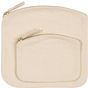 Kimood Pochette à fermeture zippée natural