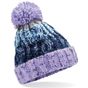 Beechfield Bonnet enfant à pompon Corkscrew lavender_fizz