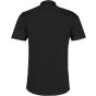 Kustom Kit Poplin Shirt Short Sleeve Black