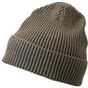 Myrtle Beach Ribbed Beanie dark_olive/anthracite