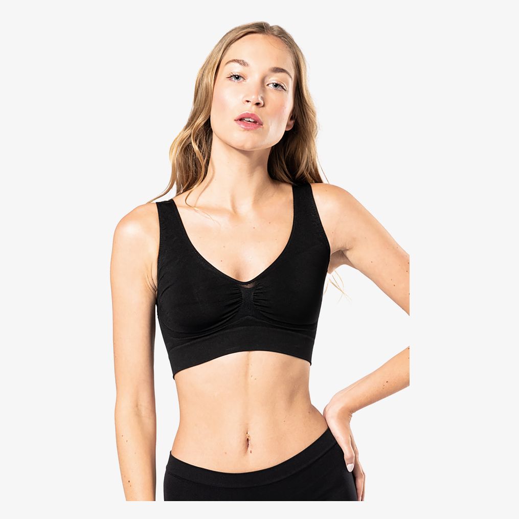 Soutien-gorge écoresponsable sans coutures effet push up kariban