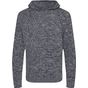 AWDis Ecologie Iguazu Sustainable Knitted Hoodie heather_grey/charcoal