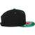 flexfit Hawaiian Snapback black/aqua