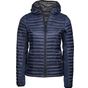 tee jays Ladies hooded outdoor crossover navy/navy_melange