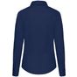 fruit of the loom Long Sleeve Poplin Shirt Lady-Fit navy