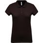 Kariban Polo piqué manches courtes femme  chocolate