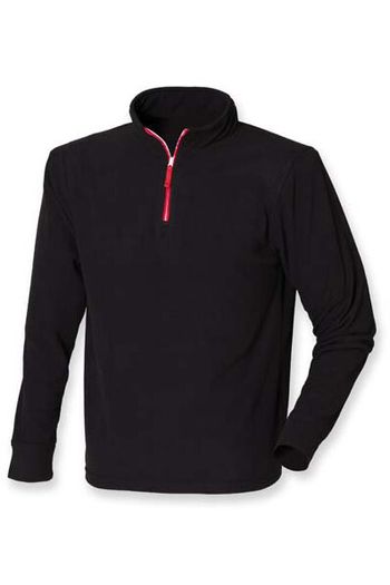 Image produit ¼ zip long sleeve fleece piped