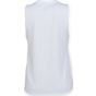 SF Clothing Women´s high neck slash armhole vest white