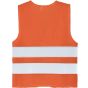 Korntex Mesh safety vest for children Korfu Signal orange