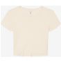 Bella Women's micro rib baby tee solid_natural_blend