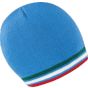 Result National Beanie blue/green/white/red