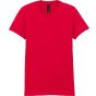 Gildan Softstyle Midweight Women's T-Shirt red