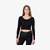 American apparel Long sleeve cotton Spandex jersey crop top 