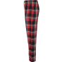 SF Clothing Men´s tartan lounge pants red_navy_check
