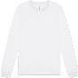 Bella Unisex jersey long sleeve tee white