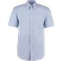 Kustom Kit Premium Oxford Shirt Short Sleeve Light blue