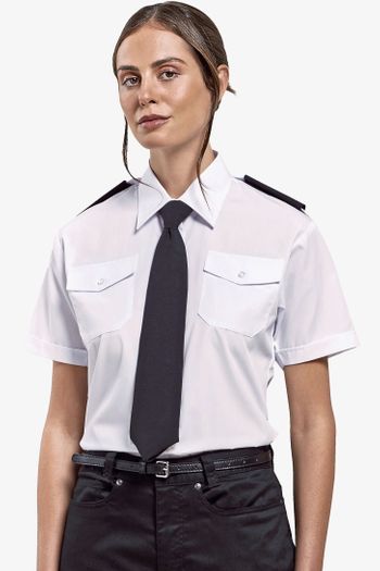 Image produit Chemise pilote à manches courtespour femme