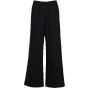 Build Your Brand Ladies Wideleg Sweatpants Black