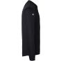 karlowsky Men's Long-Sleeve Performance Work Shirt Black