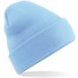 Beechfield Bonnet Original à revers sky_blue