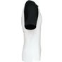 Kariban Baseball - T-shirt bicolore manches courtes white/black