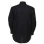 kustom kit Promotional Oxford Shirt Long Sleeve black