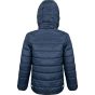 Result Junior-youth soft padded jacket navy