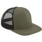 Beechfield Casquette filet Originale à 6 panneaux et visière plate olive_green/black