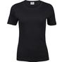 tee jays Ladies Interlock Tee black