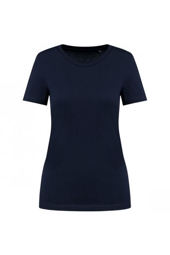 Image produit T-shirt Supima® col rond manches courtes femme