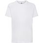 fruit of the loom Kids Valueweight T blanc