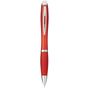 Bullet Nash - Stylo bille avec corps et grip colorés rouge